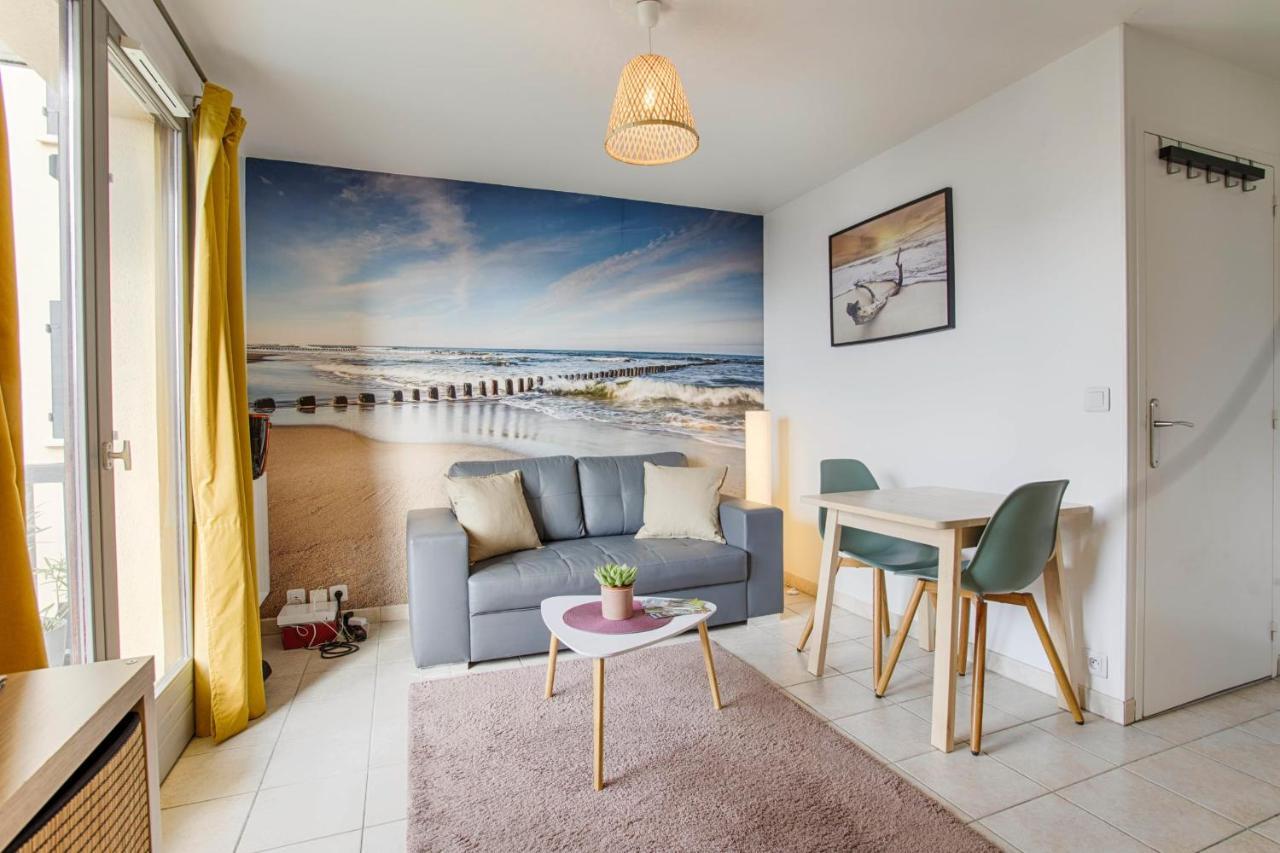 Ferienwohnung Cosy Flat At 100M From The Beach And Parking Ouistreham Exterior foto